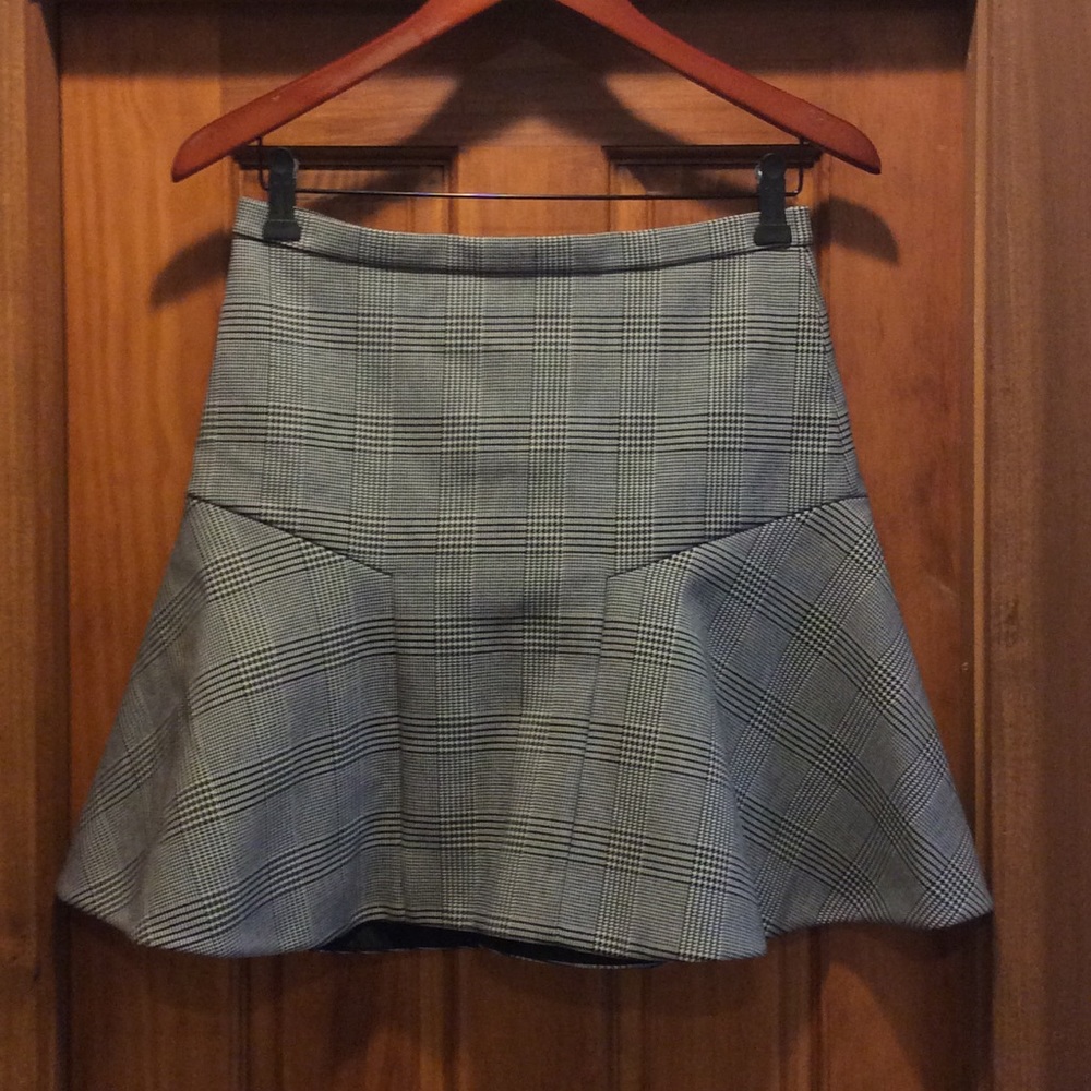 J. Crew Houndstooth Skirt size 2